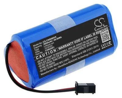 Obrázek produktu pro Baterie pro Cecotec CONGA 890, Sencor SRV 3150OR a SRV 3160TQ, 2600 mAh, Li-Ion