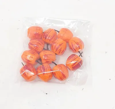 Produktbild von Streudeko Apfel 12erPack 30mm orange-rot gesprenkelt CreaFlor Home