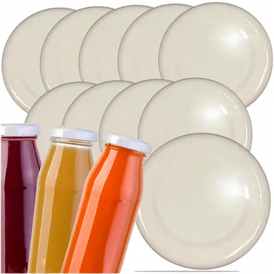 Produktbild von Silgan Twist-Off Deckel Weiß 38mm 3-Zacken für Gläser