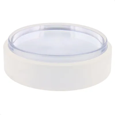 Produktbild von WAGNER Bodentürstopper CLEAR - Ø 50 x 15 mm, hochwertiger Kunststoff, transparent, selbstklebend, entfernbar - 15511011