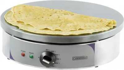 Zdjęcie produktu dla Okrągła maszyna do produkcji krepu 2700 W, 40 cm, stal nierdzewna, Casselin CCR40E