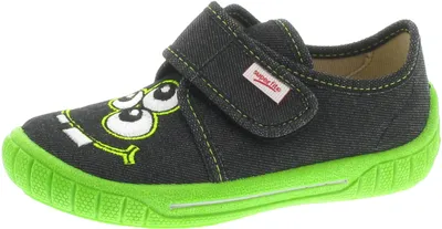 Produktbild von Superfit 1-00270 Bill Schuhe Kinder Hausschuhe Jungen Weite Mittel IV , Größe:34, Farbe:Schwarz