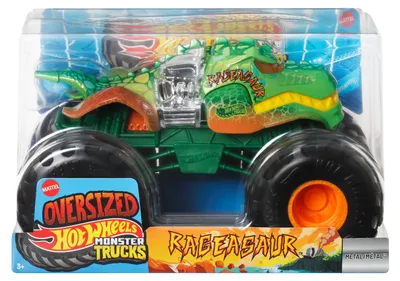 Obrázok produktu pre Hot Wheels Monster Trucks JMT19, Monster truck, 3 rok / roky, Kov, Plast, Viacfarebný