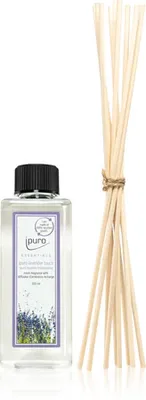 Zdjęcie produktu dla Ipuro Essentials Lavender Touch Refill 200 ml + wymienne patyczki - kojący zapach lawendy dla Twojego domu