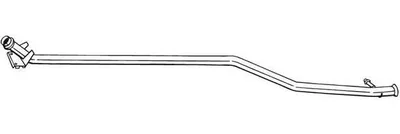 Produktbild von Bosal Abgasrohr Mitte 950-019