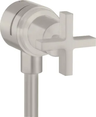 Immagine prodotto di hansgrohe AXOR Citterio hansgrohe Fixfit Robinet d'arrêt avec poignées transversales, 39883800, 39883800