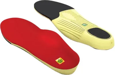 Image de Semelle Spenco Polysorb Walker Runner, jaune et noir, pointures 44-46, jaune et noir, pointures 44-46