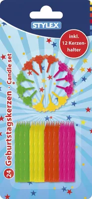 Immagine prodotto di Geburtstagskerzenset+12Halter