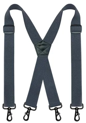 Produktbild von Hosenträger Herren X-Form - Längenverstellbar - Karabinerverschluss - Rutschfeste Schnalle - Outdoor