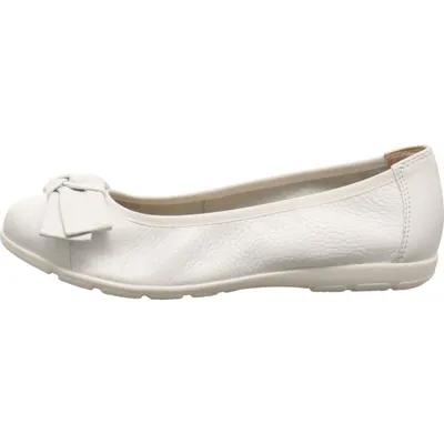 Produktbild von Caprice Damen Ballerina G-Weite 9-22153-42 Weiß