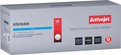Immagine prodotto di Activejet ATB-910CN Toner (replacement Brother TN-910C; Supreme; 9000 pages; cyan)
