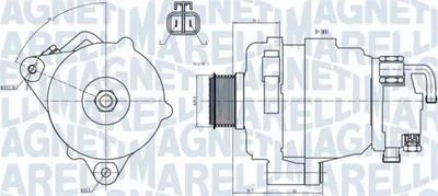 Immagine prodotto di MAGNETI MARELLI Generator 063731708010