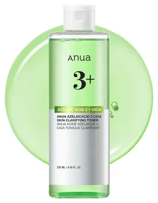 Produktbild von Anua Azelaic Acid 3 Cica Skin Clarifying Toner 250ml – klärender Toner mit Azelainsäure & Cica für empfindliche und unreine Haut