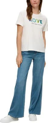 Produktbild von S. Oliver T-Shirt creme plac 36