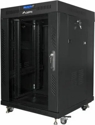 Immagine prodotto di Lanberg FF01-6615-12BL Armadio rack 15U Freestanding Nero