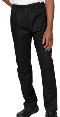 Produktbild von Dennys - Kochhose für Herren/Damen Unisex LT4491 (S) (Schwarz)