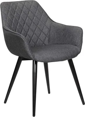 Obrázok produktu pre Ergonomické tmavosivé ľanové kreslo