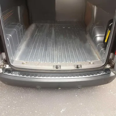 Image de Protection Seuil de Pare-chocs Arriére Pour VW Caddy 2003-2015 Acier Inox