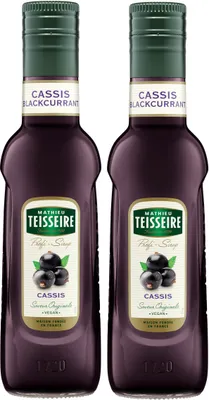 Produktbild von Mathieu Teisseire Getränke-Sirup Cassis 0,25L (2er Pack)