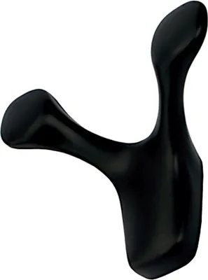 Produktbild von DesignLight Garderobenhaken W-6418-CZ-C-01 in SCHWARZ / Wandhaken