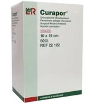 Produktbild von Curapor steril, 10 x 15cm Pack: 50 Stück | Packung (50 Stück)