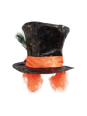Image de Chapeau et coiffure "Chapelier Fou" - Taille unique