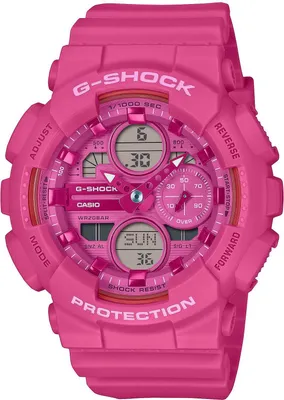 Image de CASIO G-SHOCK Hommes Rose Casio-GMA-S140PP-4AER
