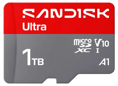 Immagine prodotto di SANDISK Ultra microSDXC da 1 TB, scheda UHS-I + adattatore SD (velocità di lettura fino a 195 MB/s)