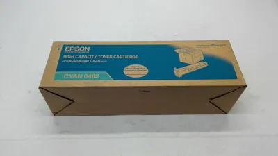 Obrázek produktu pro Epson Toner azurový S050492 vysoká kapacita, 8000 str., Azurová, 1 kusů