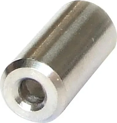 Image de Terminal de câble Clarks Alloy 200 unités Argent 4 mm Argent 4 mm