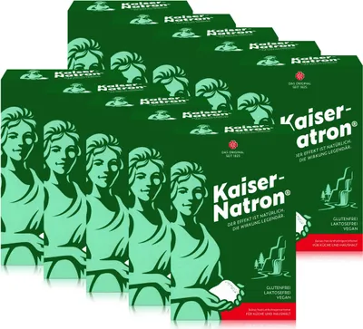 Produktbild von Kaiser-Natron von Holste 5x50g - Vegan, Gluten- & Laktosefrei (10er Pack)