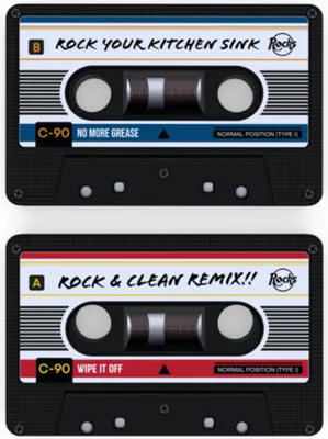 Produktbild von Winkee Rocks - Kassetten Schwämme 4er Set