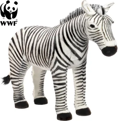 Produktbild von Original WWF Plüschtier sehr großes Stofftier groß riesiges Zebra 100cm NEU