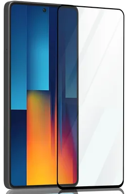Produktbild von 1-Pack Xiaomi Poco M7 Plus Displayschutzfolie - Gehärtetes Glas 9H - Super Qualität 3D