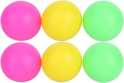 Productafbeelding van Strandbal Set - Waterspeelgoed Ballen - Buiten Spelen - Duurzaam PVC Materiaal - 6 Stuks - Multicolor