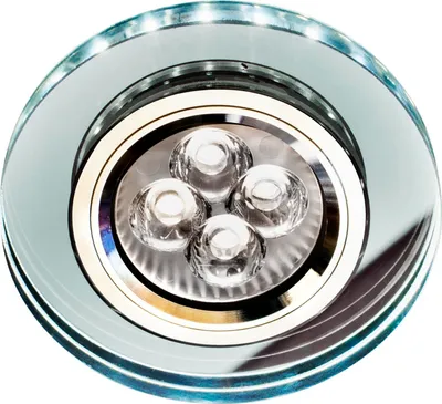Zdjęcie produktu dla Oprawa sufitowa SS-23 CH/TR+WH GU10 50W+LED chrom 2226941 Candellux