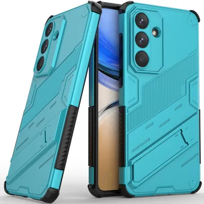 Obrázek produktu pro Pouzdro pro Samsung Galaxy S26+ Hybridní PC TPU Nárazuvzdorné Ochranné Pouzdro s Funkcí Stojanu modré