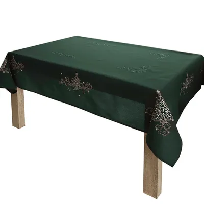 Obrázek produktu pro MARKIZETA Vánoční ubrus 140x260 Klasický vánoční zelený 892362/KSP/002/140260/1