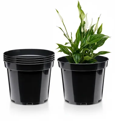 Produktbild von InAndOutdoorMatch - Blumentopf - Kunststoff - Schwarz
