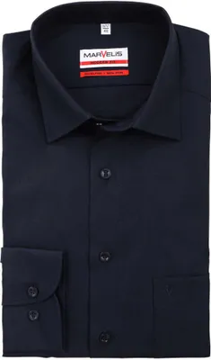 Image de Marvelis - Coupe moderne - Chemise à manches longues pour homme, (470064)