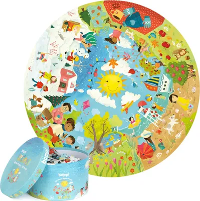 Zdjęcie produktu dla Puzzle okrągłe 150 Pory roku