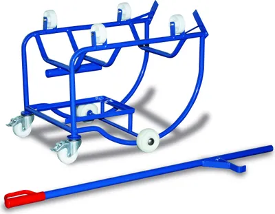 Produktbild von Variofit Fasskipper mit 4 Kunststoffrollen zu-3201