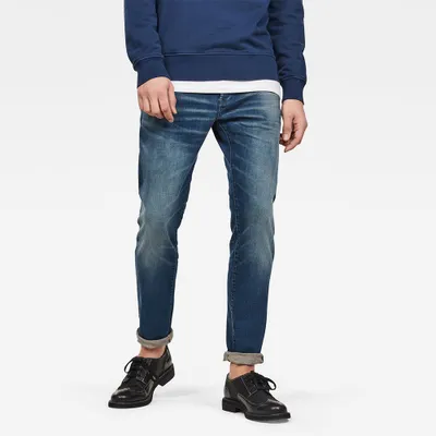 Produktbild von G-star 3301 Slim Worker Blue Faded 33
