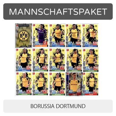 Zdjęcie produktu dla Topps Match Attax – sezon 2018/19 – zestaw klubowy – Borussia Dortmund