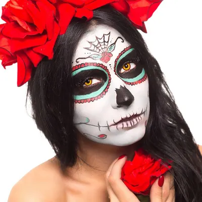Zdjęcie produktu dla aricona Kolorowe soczewki kontaktowe na Halloween Czerwony Wampir Zombie Karnawał Szalony
