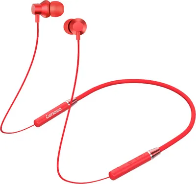 Zdjęcie produktu dla LENOVO Wireless bluetooth earphone HE05 RED