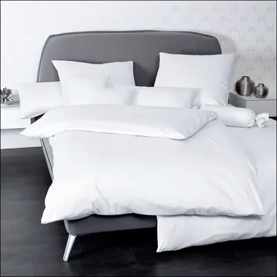 Produktbild von Janine Design 31001 Mako-Satin Bettwäsche weiss 155x220 + 80x80