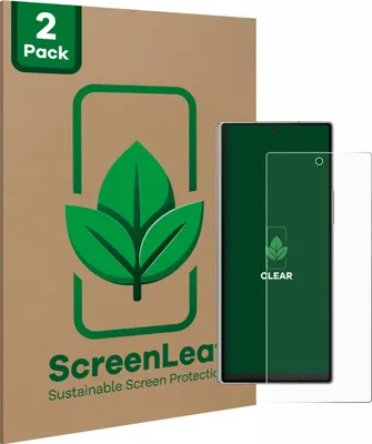 Produktbild von 2x ScreenLeaf Schutzfolie für Samsung Galaxy Z Fold 6 5G nachhaltiger Displayschutz Display Schutz Folie Klar Transparent