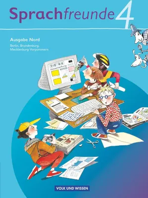 Produktbild von Sprachfreunde 4. Schuljahr. Sprachbuch Ausgabe Nord