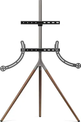 Obrázek produktu pro One For All Tripod WM 7471, 165,1 cm (65"), 200 x 100 mm, 400 x 400 mm, 0 - 360°, 360°, vlašský ořech, Šedá